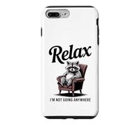 Relax I'm Not Going Anywhere Raton Laveur Coque pour iPhone 7 Plus/8 Plus
