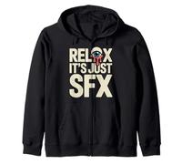 Relax It's Just SFX Film de Film de maquilleur Sweat à Capuche