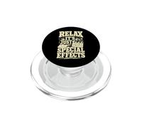 Relax It's Just Special Effects Theater Tech PopSockets PopGrip pour MagSafe
