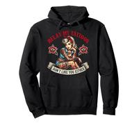 Relax My Tattoos Don't Like You Soit Tattoo Body Art Sweat à Capuche