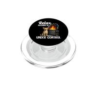 Relax Nothing is Under Control Chihuahua Sarcastique drôle PopSockets PopGrip pour MagSafe
