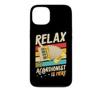 Relax The Accordéonist is Here Coque pour iPhone 13