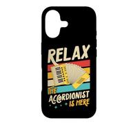 Relax The Accordéonist is Here Coque pour iPhone 17