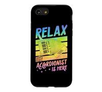 Relax The Accordéonist is Here Coque pour iPhone SE (2020) / 7/8