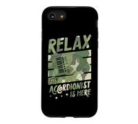 Relax The Accordéonist is Here Coque pour iPhone SE (2020) / 7/8