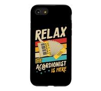 Relax The Accordéonist is Here Coque pour iPhone SE (2020) / 7/8