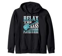 Relax The Bass Player is Here an Awesome T-Shirt Cadeau Sweat à Capuche