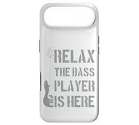 Relax The Bass Player is Here - Cadeau Amusant pour Guitariste Coque pour iPhone Air