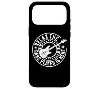 Relax The Bass Player is Here Guitare Guitariste Bassist Musique Coque pour iPhone 17 Pro Max