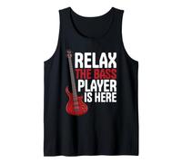 Relax The Bass Player is Here Musique Débardeur