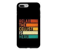 Relax The Cellist is Here - Professeur de Musique pour Orchestre de Violoncelle Coque pour iPhone 7 Plus/8 Plus