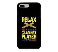 Relax The Clarinette Player is Here Star Graphic Coque pour iPhone 7 Plus/8 Plus