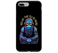 Relax The DJ is Here Bigfoot Sasquatch Egaliseur de Musique EDM Coque pour iPhone 7 Plus/8 Plus