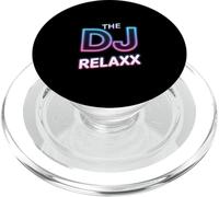 Relax The DJ is Here Funny Saying Music Lover Blague PopSockets PopGrip pour MagSafe
