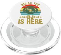 Relax The DJ is Here PopSockets PopGrip pour MagSafe