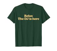 Relax The Dj Is Here Shirt Y2k Aesthetic Trendy T-Shirt