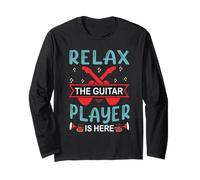 Relax The Guitar Player is Here Musique rétro Manche Longue