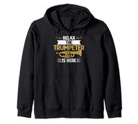 Relax The Trompeter is Here Trompette Sweat à Capuche