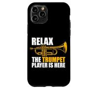 Relax The Trumpet Player is Here Trompette Players Trompette Coque pour iPhone 11 Pro