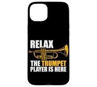 Relax The Trumpet Player is Here Trompette Players Trompette Coque pour iPhone 15 Plus
