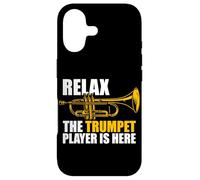 Relax The Trumpet Player is Here Trompette Players Trompette Coque pour iPhone 17