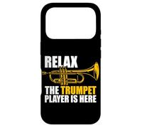 Relax The Trumpet Player is Here Trompette Players Trompette Coque pour iPhone 17 Pro