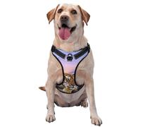 Relax Tiger,Harnais pour Animaux de Compagnie, Harnais réfléchissant réglable pour Chien,S