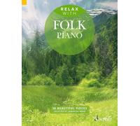 Relax with folk piano piano