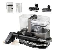 RELAX4LIFE 650W Shampouineuse Canapé Portable,Aspiration Puissant 17kPa avec Brosse Double Face et 2 Réservoirs d’Eau Propre/Sale, Aspirateur Nettoyeur de Tapis pour Canapé Tapis Rembourrage Voiture