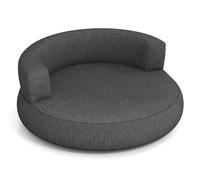 RELAX4LIFE Canapé de Camping Gonflable avec Housse Amovible, Surface Généreuse pour S’Allonger & Larges Accoudoirs, Fauteuil Pneumatique Gonflable pour Intérieur et Extérieur, Gris