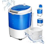RELAX4LIFE Mini Lave-linge Portable 2 KG Semi-Automatique Léger