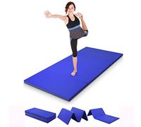 RELAX4LIFE Tapis de Gymnastique Pliable Épais en PU et mousse EPE