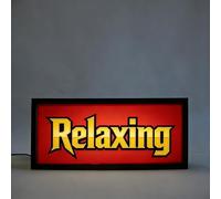 Relaxant RVB LED Néon Lightbox avec télécommande & APP commande panneau d'avertissement dimmable pour cinéma bibliothèques cafés maison entreprise bureau décor mural USB alimenté