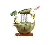 Relaxante Cascade d'intérieur décorative en Forme de Lotus de Style Chinois for la Maison ou Le Bureau