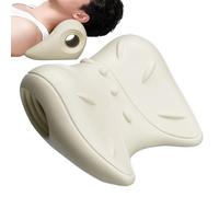 Relaxateur de cou cervical, support de traction des épaules, civière ergonomique avec fonction de soulagement, dispositif d'étirement du cou, outil de soutien des postures avec design profilé, lit à l