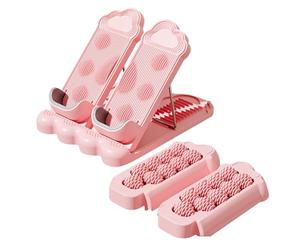 Relaxation musculaire polyvalente : le rouleau de massage des pieds offre 12 options de pression réglables pour répondre aux préférences individuelles et stimule des zones spécifiques de la