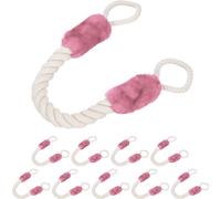 relaxdays 10 x cordons de porte anti-pincements roses