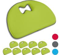 relaxdays 10 x Coussin pour les genoux vert clair