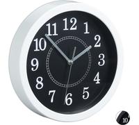 relaxdays 10 x horloge murale ronde 20cm blanche