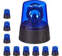 relaxdays 10 x LED lumière bleue
