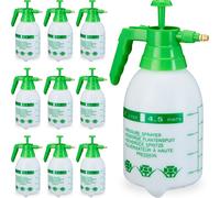 relaxdays 10 x pulvérisateurs à pompe 2 litres