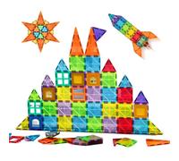 Relaxdays 100 blocs magnétiques pour enfants