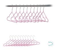 relaxdays 100 x cintres enfant rose