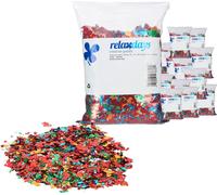 relaxdays 100 x XXL sac de confettis multicolore