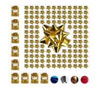 relaxdays 1000 x petits nœuds cadeaux or
