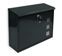 relaxdays 10017419_46 relaxdays Briefkasten schwarz