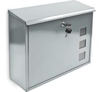 relaxdays 10017419_55 relaxdays Briefkasten silber