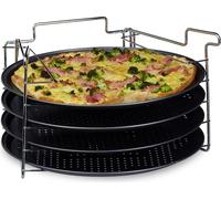 relaxdays 10020495_0 4 relaxdays Pizzableche 32,0 cm