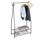 Relaxdays 10020565_46 porte-manteaux Colonne Noir