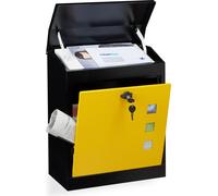 relaxdays 10020775_359 relaxdays Briefkasten schwarz
